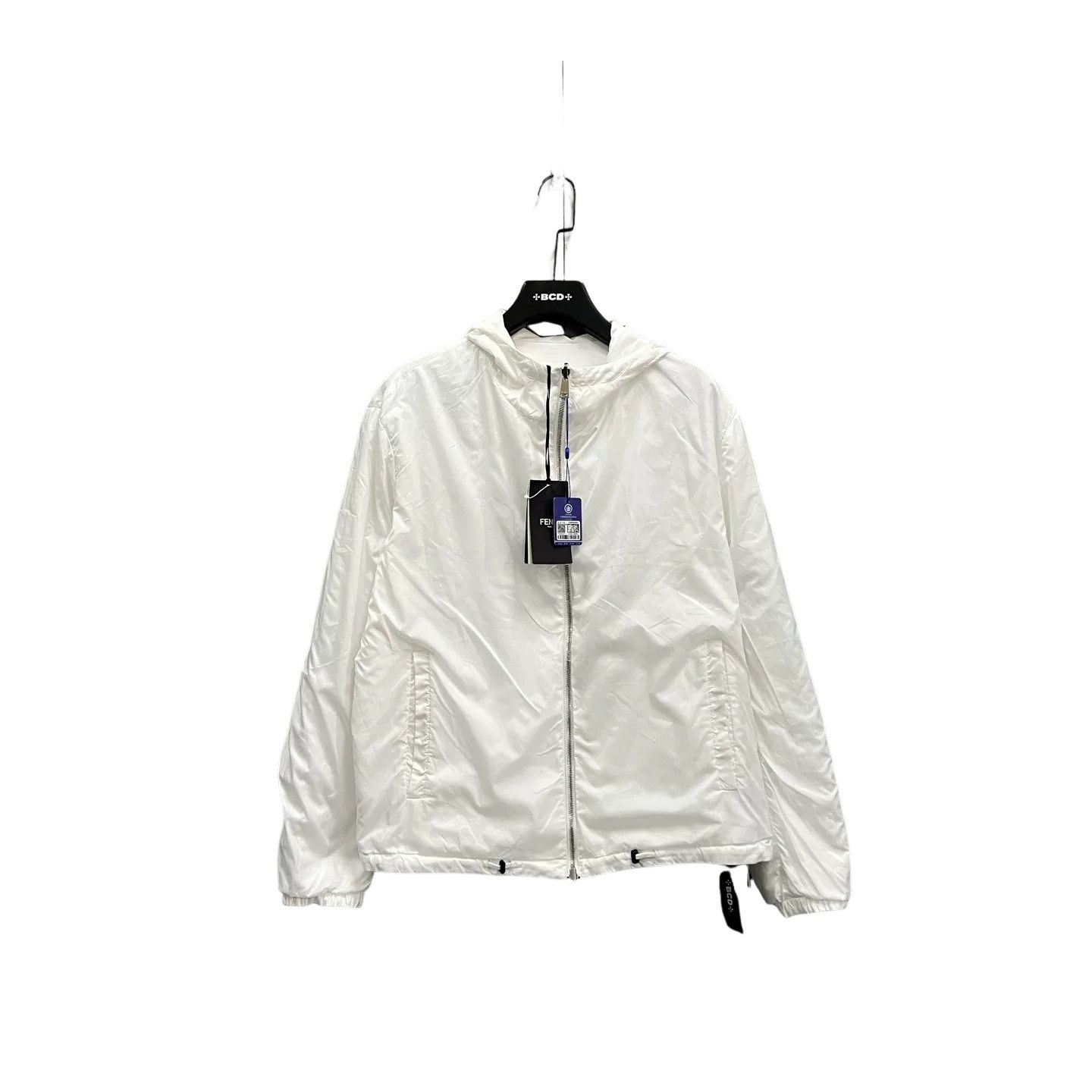 Fendi Fendi Logo Embroidery Hooded Jacket Size 50 Size US M / EU 48-50 / 2 - 1 Thumbnail