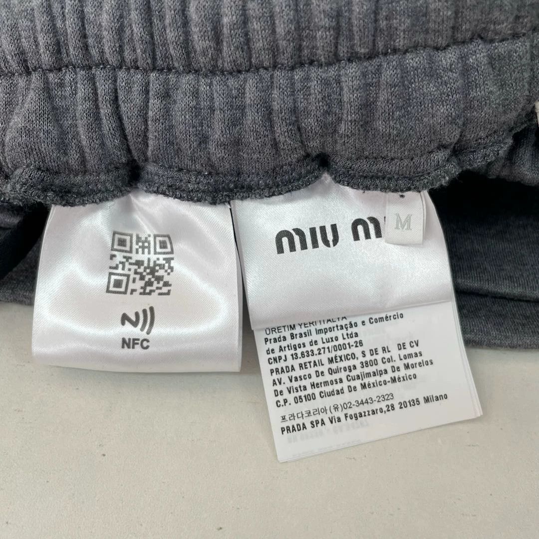 Miu Miu MIU MIU Gray Red Colorblock M Skirt Size 27" / US 4 / IT 40 - 6 Thumbnail