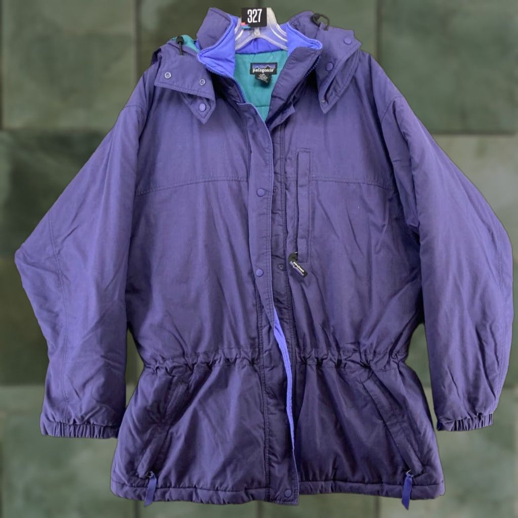 Patagonia VINTAGE Patagonia Womens Coat Medium Purple Parka Hooded Zipper Pocket 90s Parka Women M Purple Patagonia Coat Hooded Zipper Pocket 90s Vintage Size M / US 6-8 / IT 42-44 - 1 Thumbnail