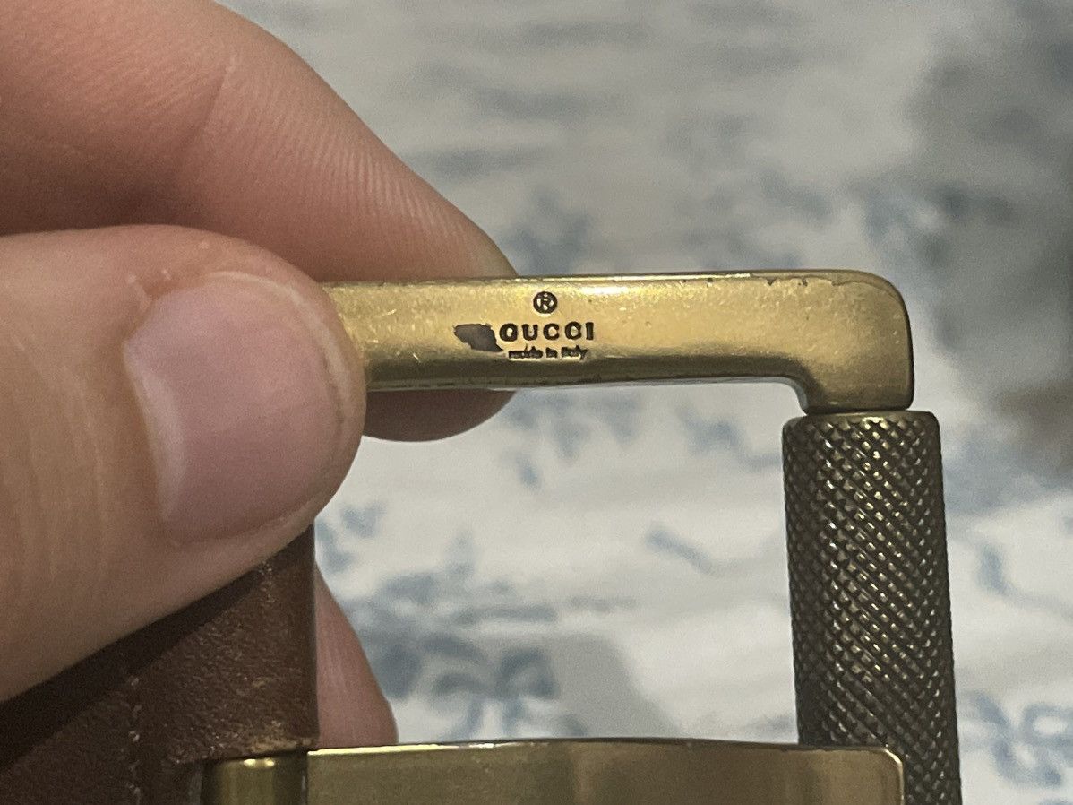 Gucci Vintage Gucci Webbed Belt(SOLD❌) Size 32 - 6 Thumbnail