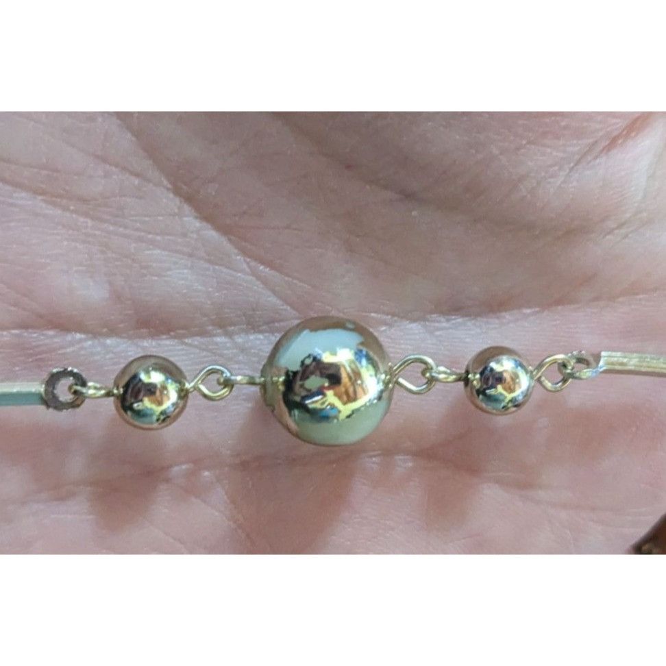 Other Vintage Multilayer Glam Gold Beaded Chain Necklace Size ONE SIZE - 6 Thumbnail