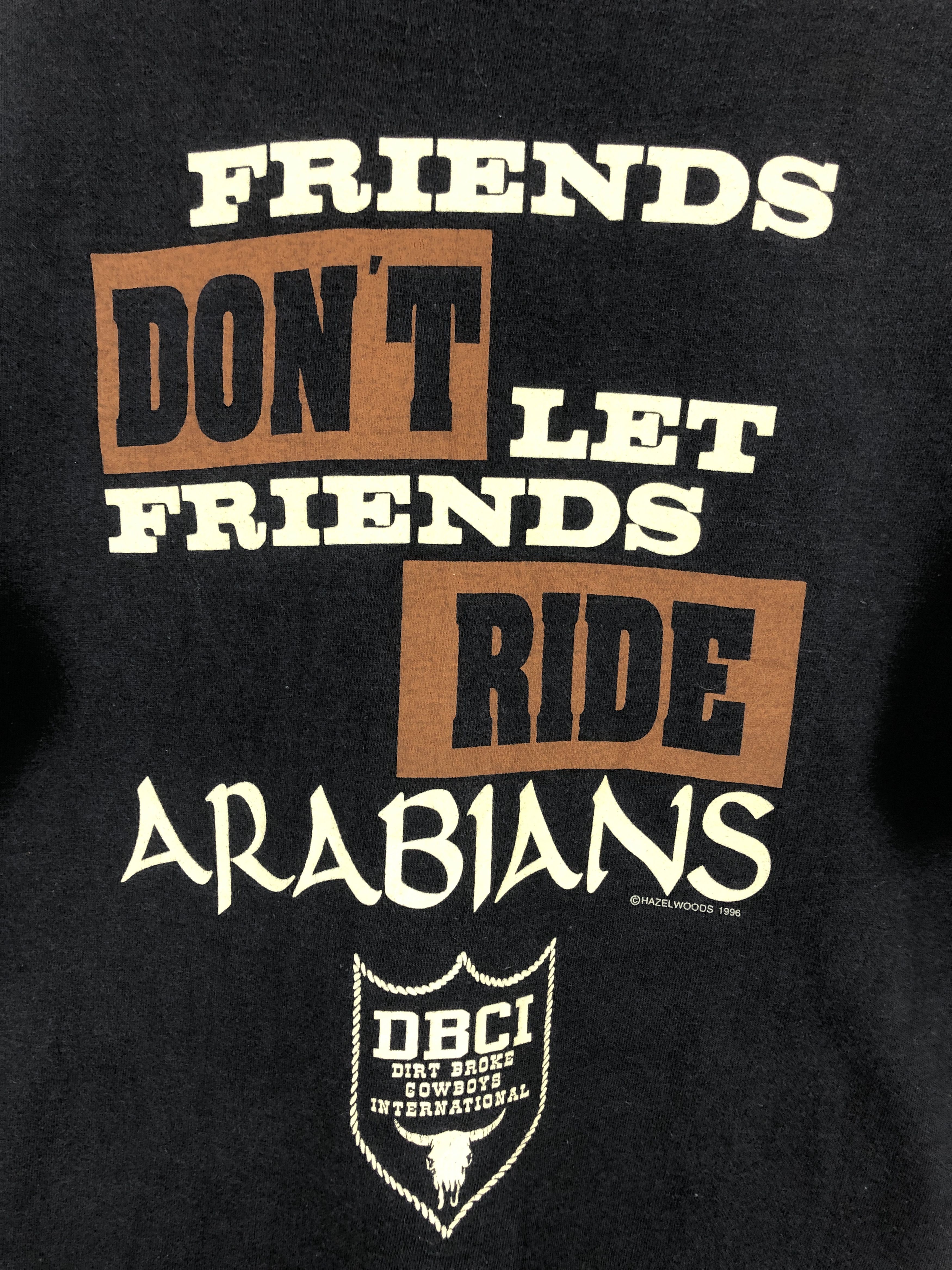 Vintage Vintage 90s Dirt Broke Cowboys International T-Shirt TA0489 Size US M / EU 48-50 / 2 - 8 Thumbnail