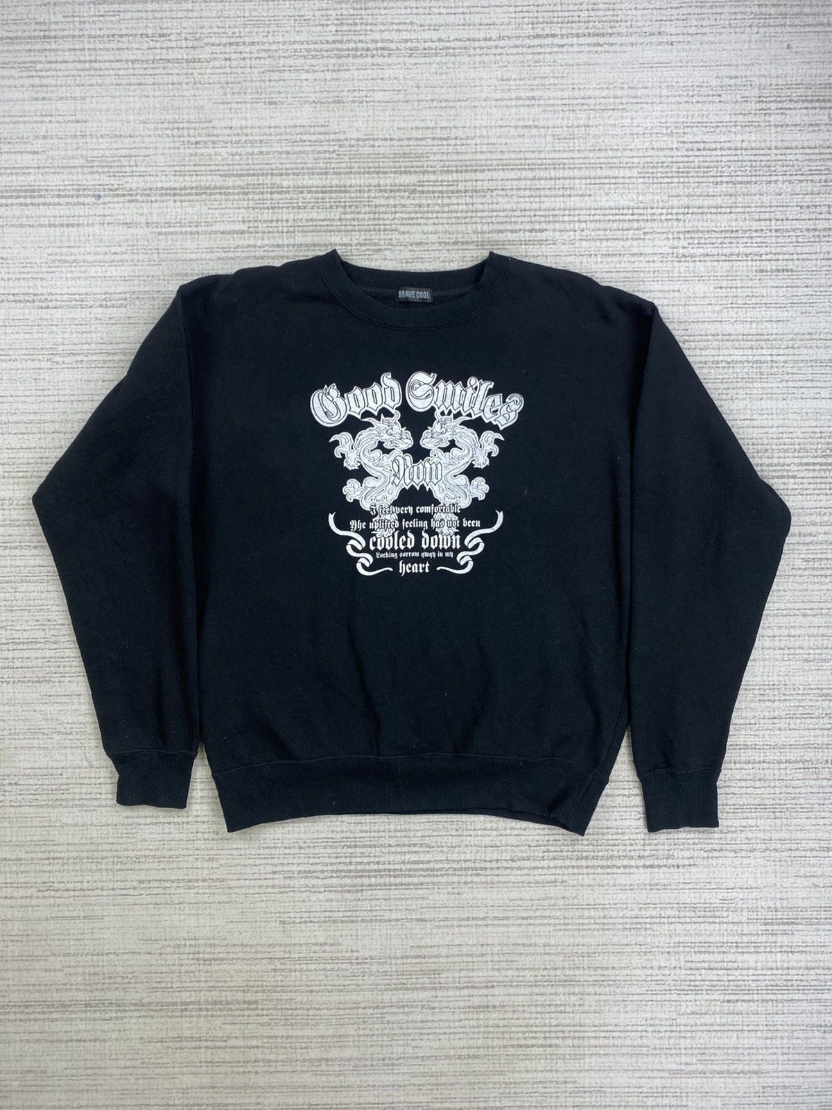 Dragonfly × Hysteric Glamour × Vintage Vintage Brave Cool Big Logo Dragonfly Japanese Sweatshirt Size US M / EU 48-50 / 2 - 1 Thumbnail