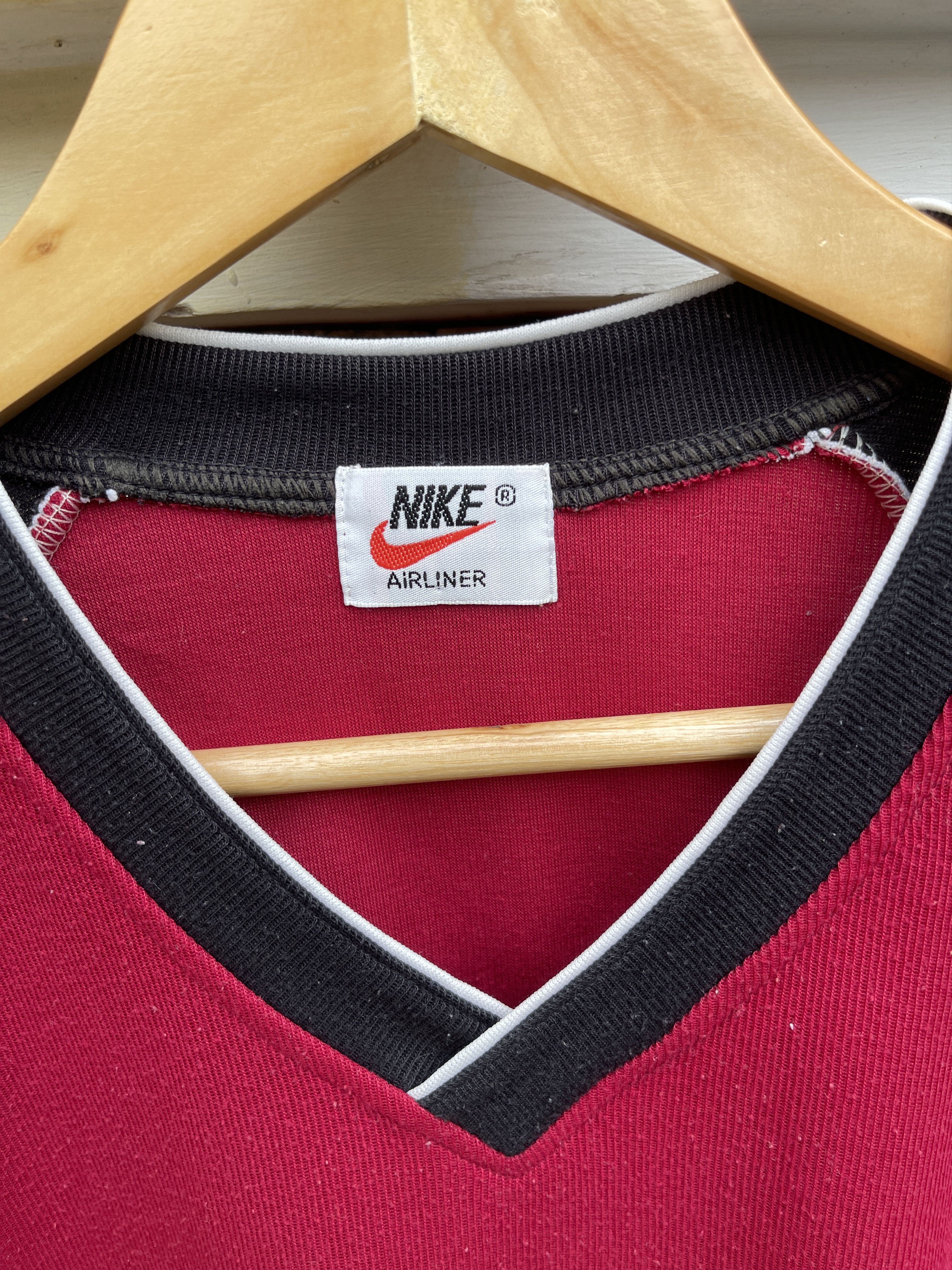 Vintage Last Drop🔥Rare‼️Vintage Nike AirLiner T shirt Size US L / EU 52-54 / 3 - 5 Thumbnail