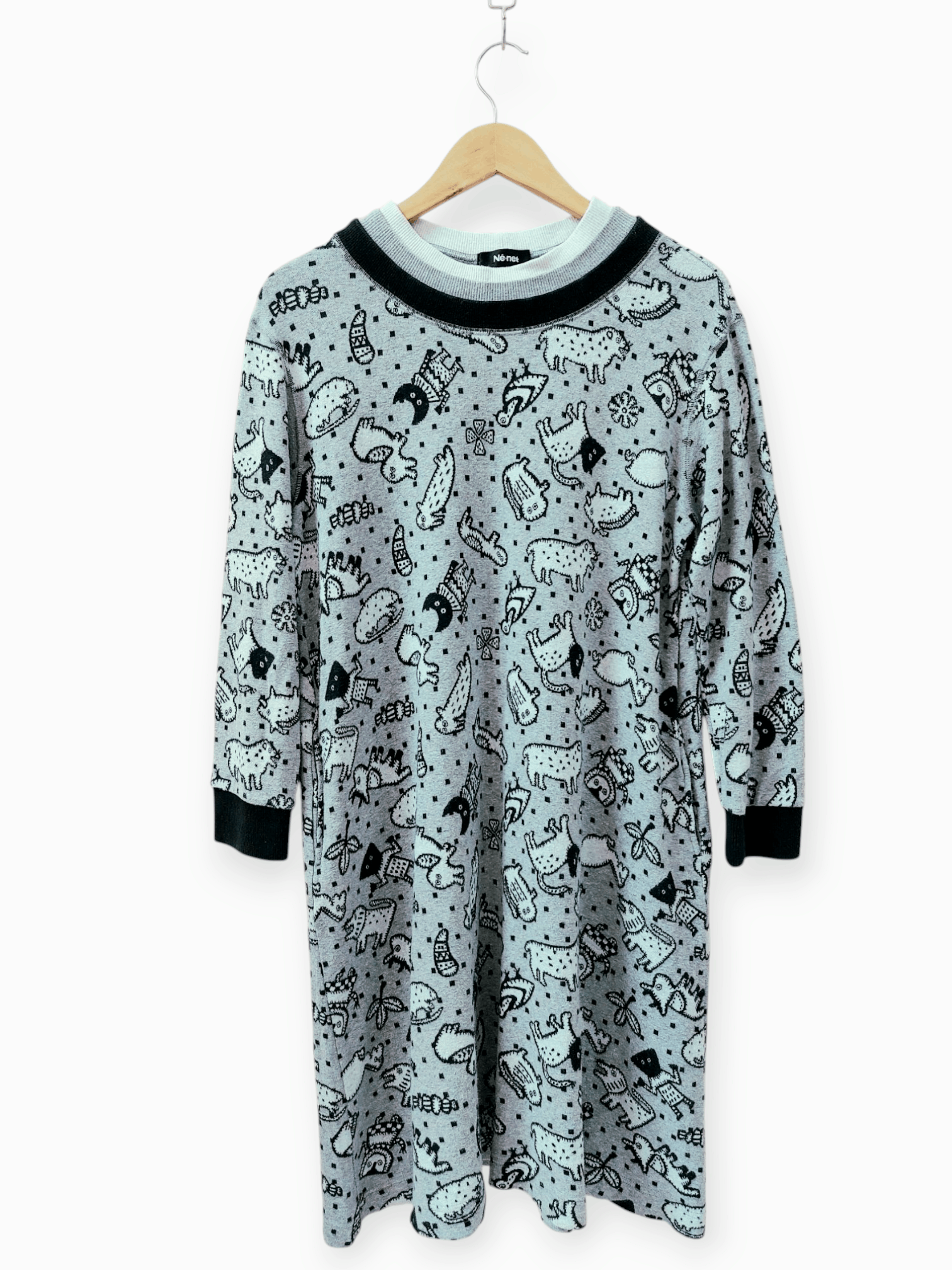Ne-Net Ne-net Issey Miyake Printed Pets Blouse Size M / US 6-8 / IT 42-44 - 2 Thumbnail