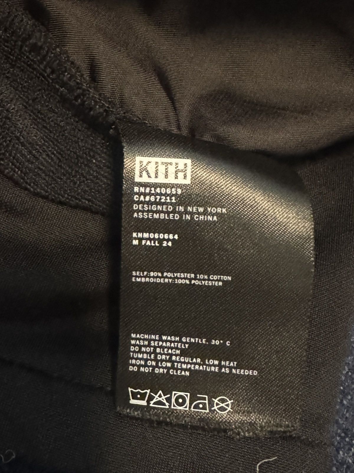 Kith Kith Ribbon Embroidery Elmhurst Pant - Black Size US 30 / EU 46 - 5 Thumbnail