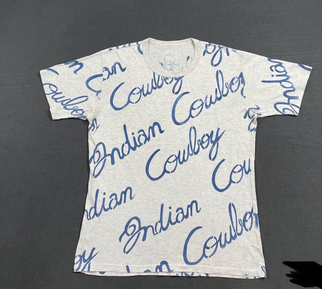 Visvim VISVIM All-over Letter Print Short Sleeve T-shirt J16 Size US M / EU 48-50 / 2 - 1 Thumbnail