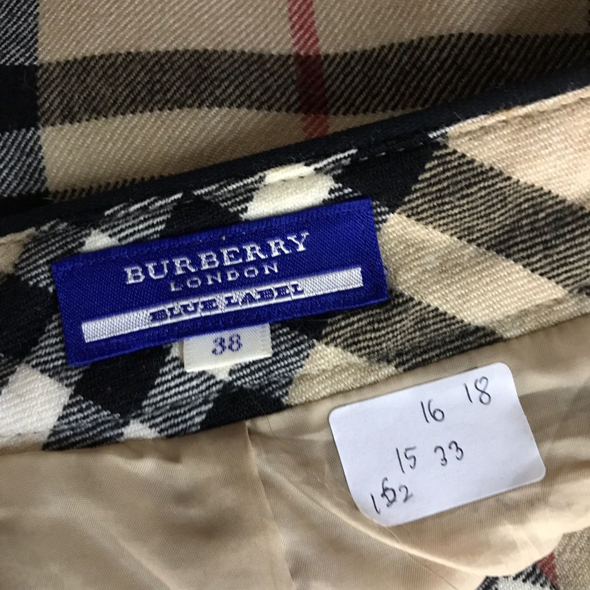 WOMEN BURBERRY WOOL NOVACHECK DRESS