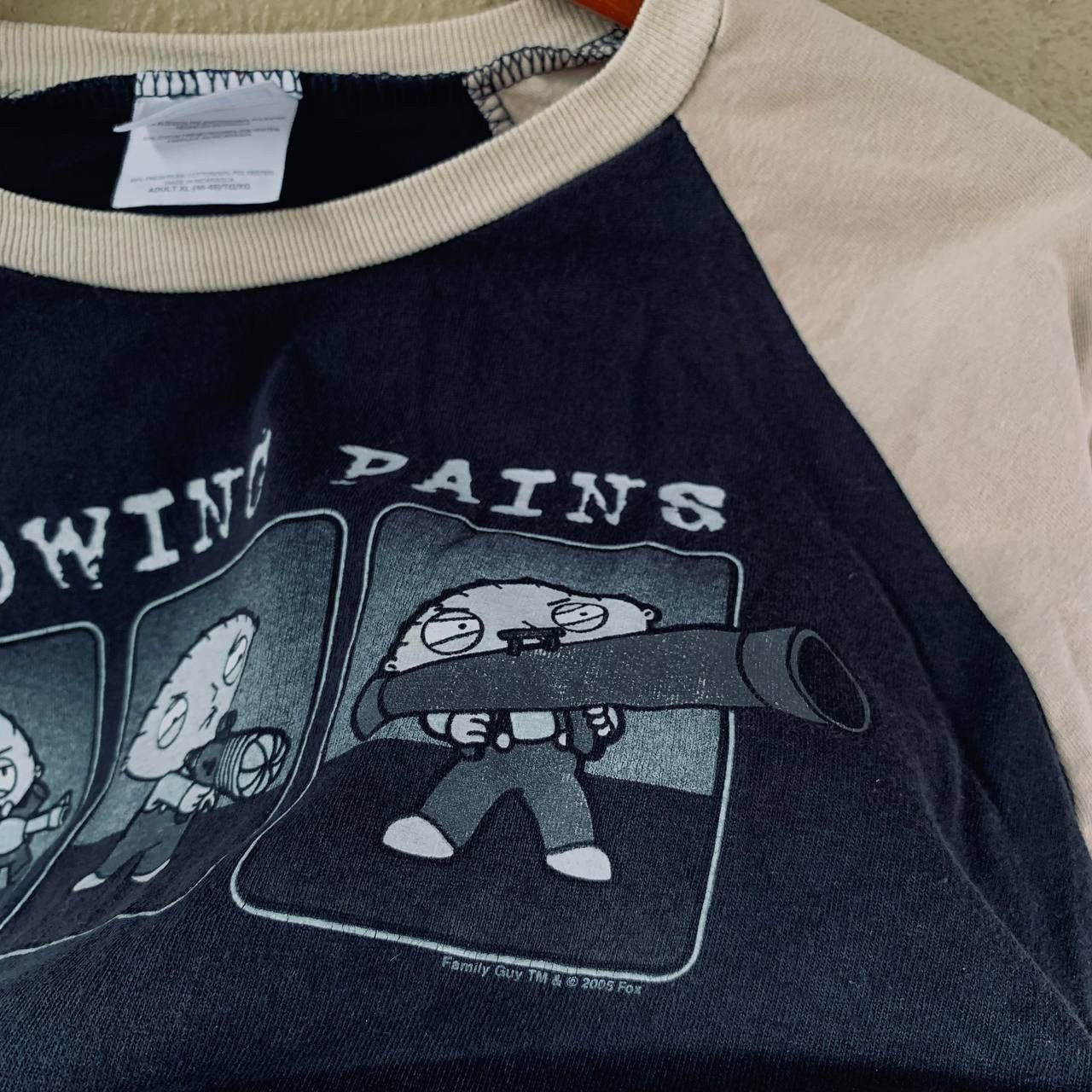 Cartoon Network Vintage Y2K Family Guy Cartoon Raglan Tees Size US M / EU 48-50 / 2 - 4 Thumbnail