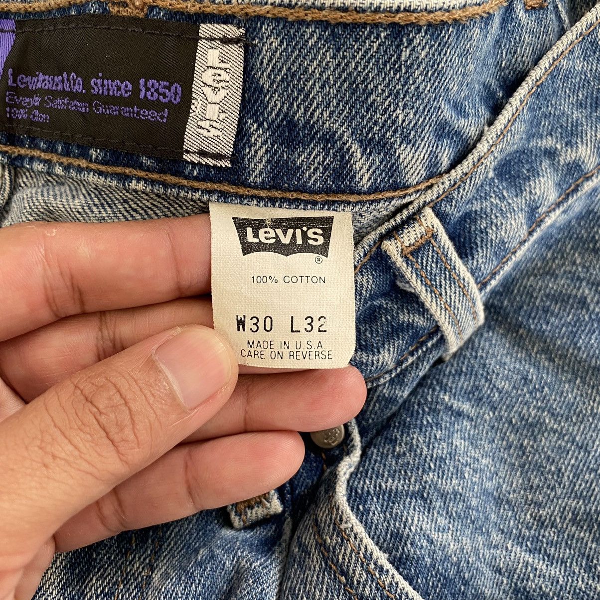 Levi's Vintage 1994 Levi’s Silvertab Pleated Baggy Denim Jeans Size US 29 - 24 Thumbnail