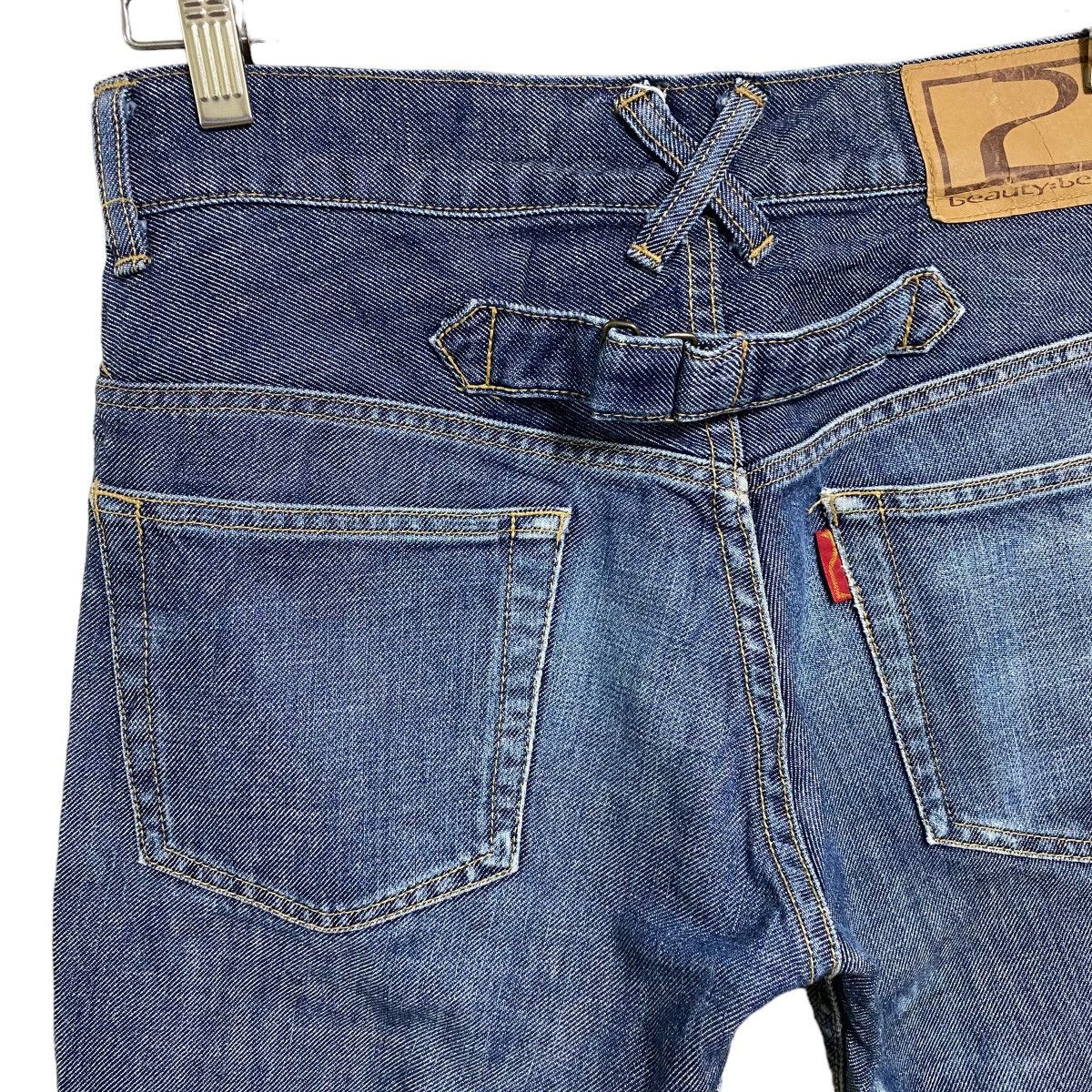 Beauty Beast Beauty Beast Denim Jeans Buckle Back Size US 29 - 12 Thumbnail