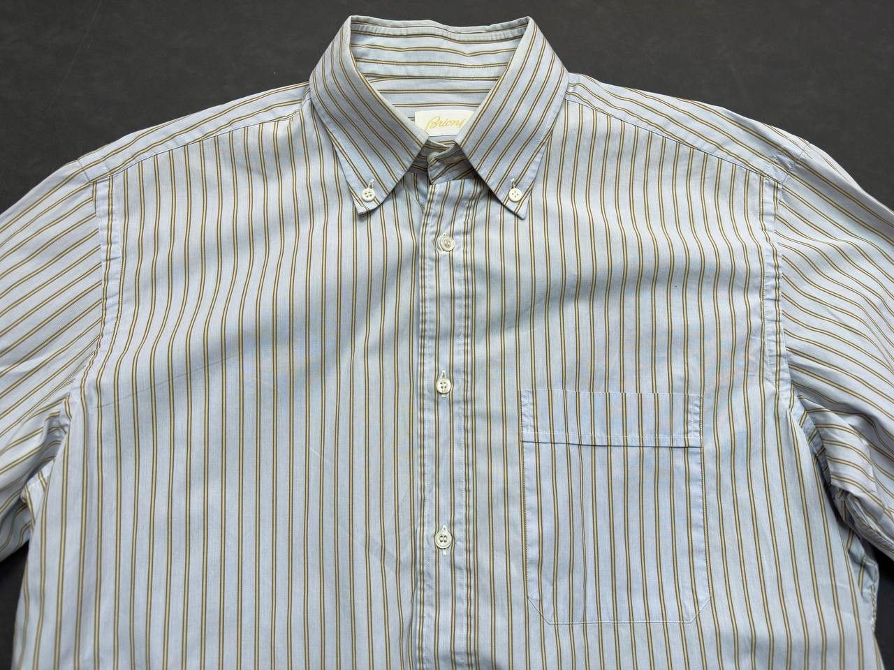 Brioni Brioni Mens Shirt Luxury Italy Size US XL / EU 56 / 4 - 1 Thumbnail