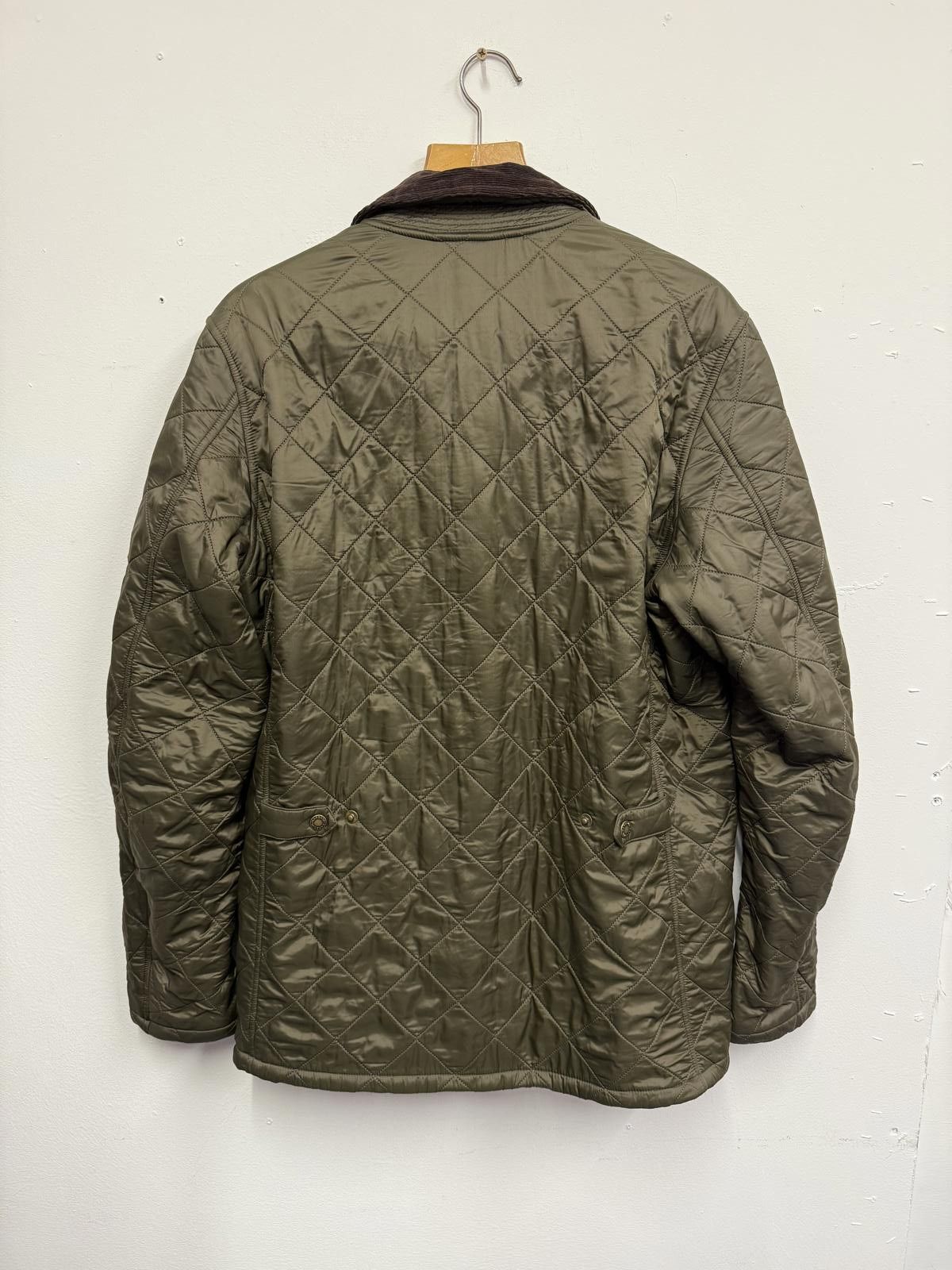 Barbour Barbour Quilted Jacket with Corduroy Collar, Size M Size US M / EU 48-50 / 2 - 3 Thumbnail