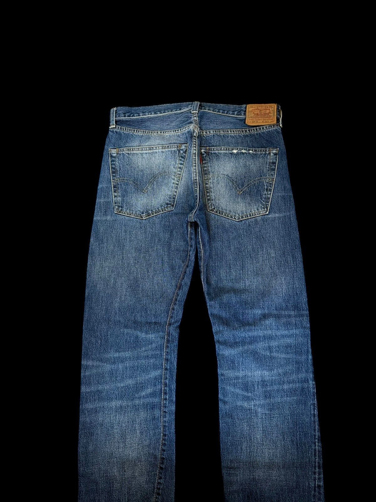 Levi's Levi’s 501 XX Selvedge Washed Distressed Denim 1947 Big E Size US 34 / EU 50 - 3 Thumbnail