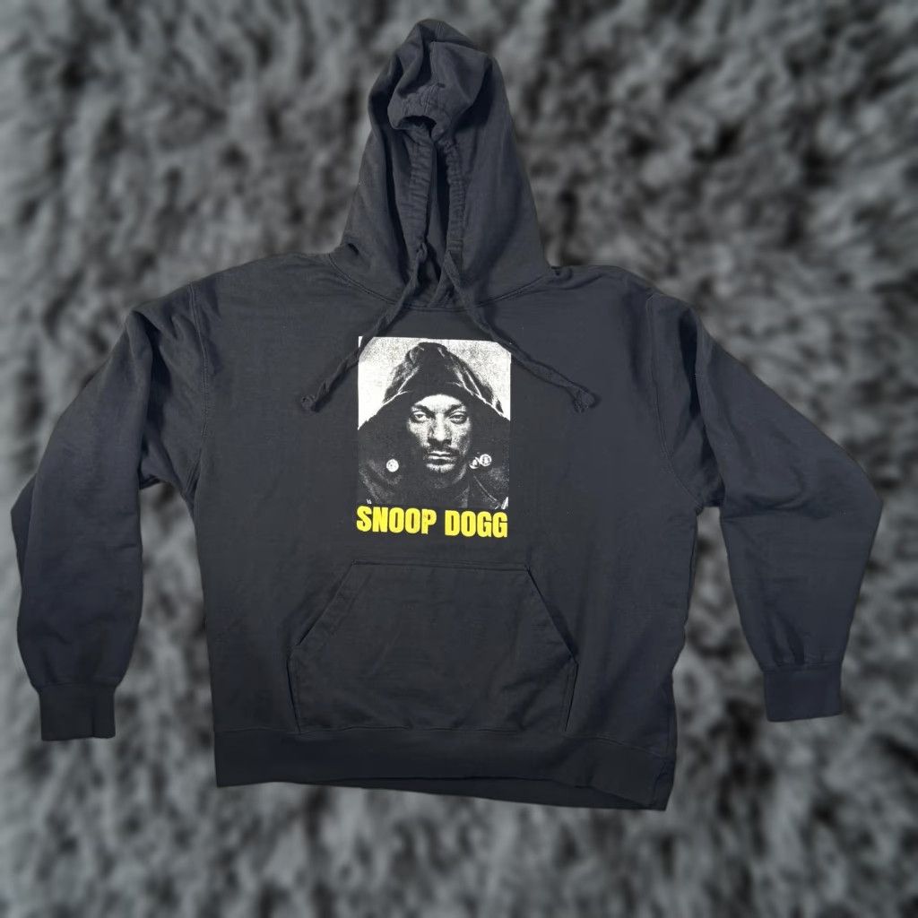 Vintage Snoop Dogg Hoodie Death Row Records Mens XL Black Graphic Pullover Sweatshirt Size US XL / EU 56 / 4 - 1 Thumbnail