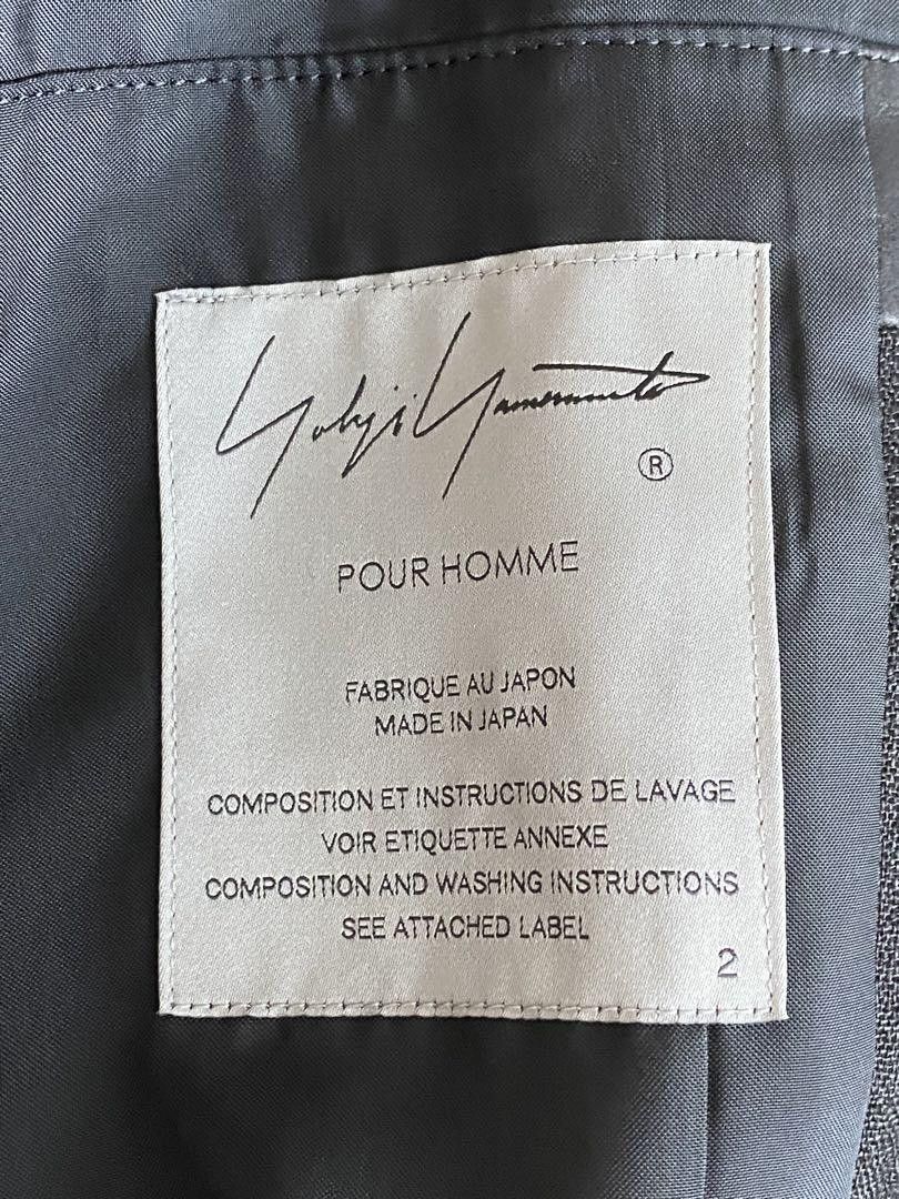 Yohji Yamamoto POUR HOMME 23ss look7 leather switching jacket HZ-J57-821 Size US M / EU 48-50 / 2 - 6 Thumbnail