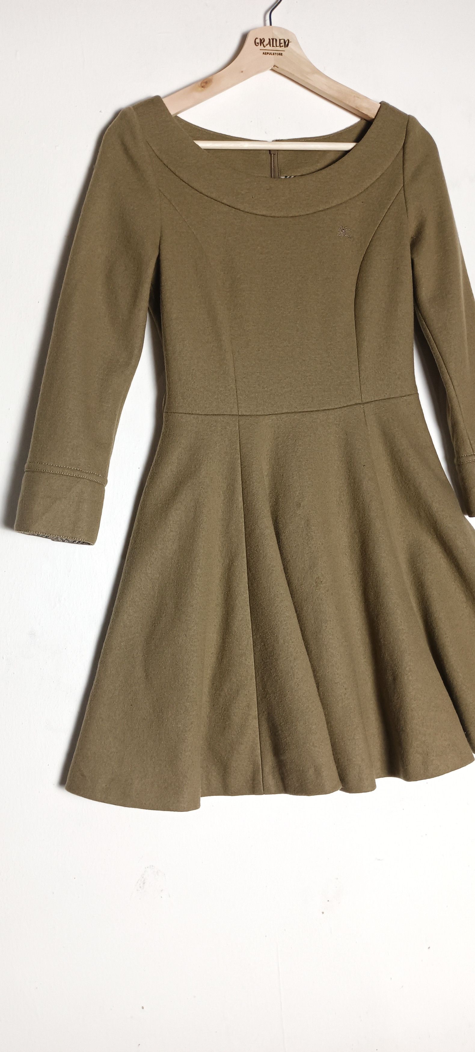 Burberry BURBERRYS LONDON MIDI DRESSES BLUE LABEL Size XS / US 0-2 / IT 36-38 - 6 Thumbnail