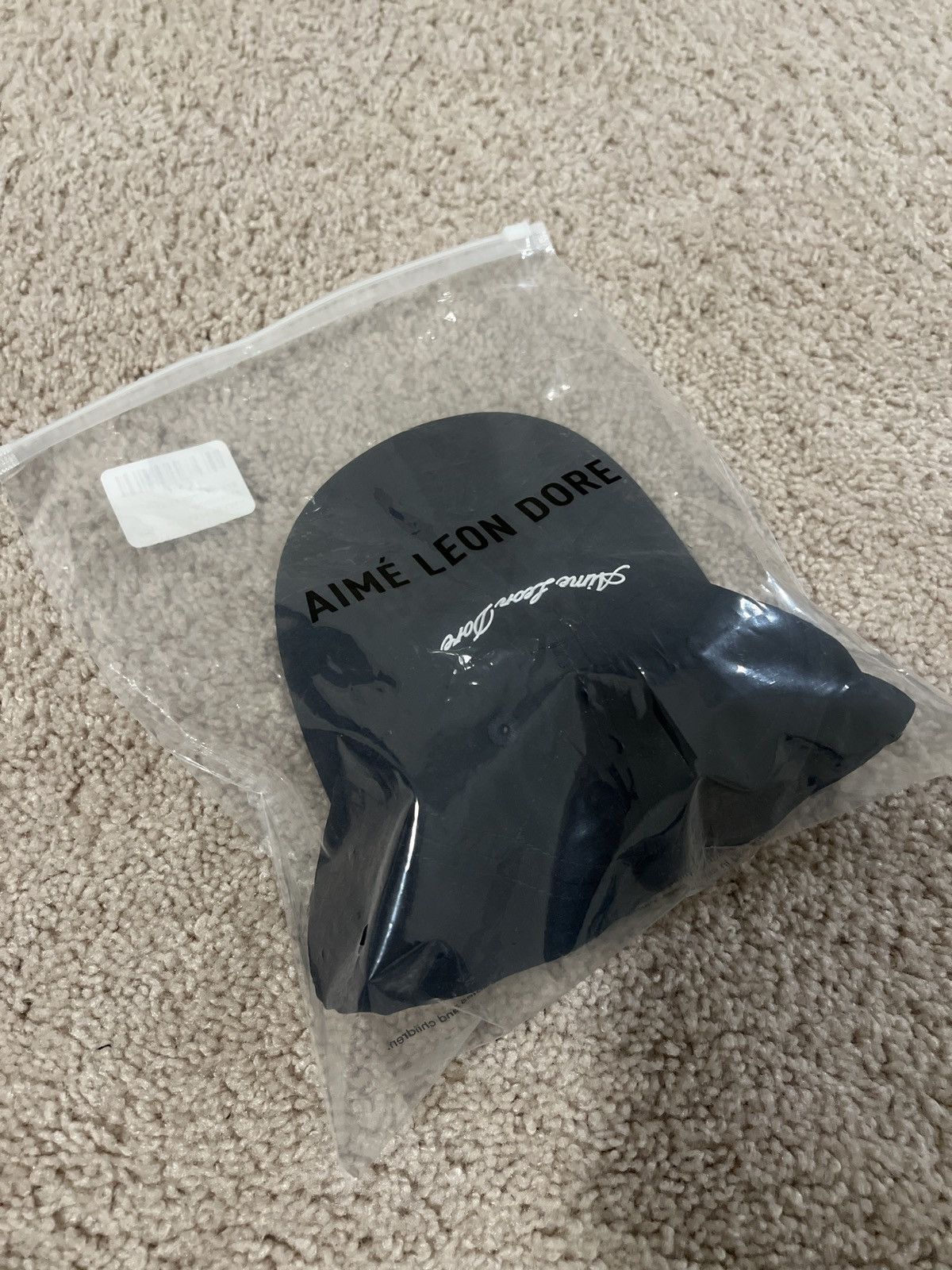 Aime Leon Dore Aime Leon Dore Script Sport Hat Navy One Size Size ONE SIZE - 3 Thumbnail