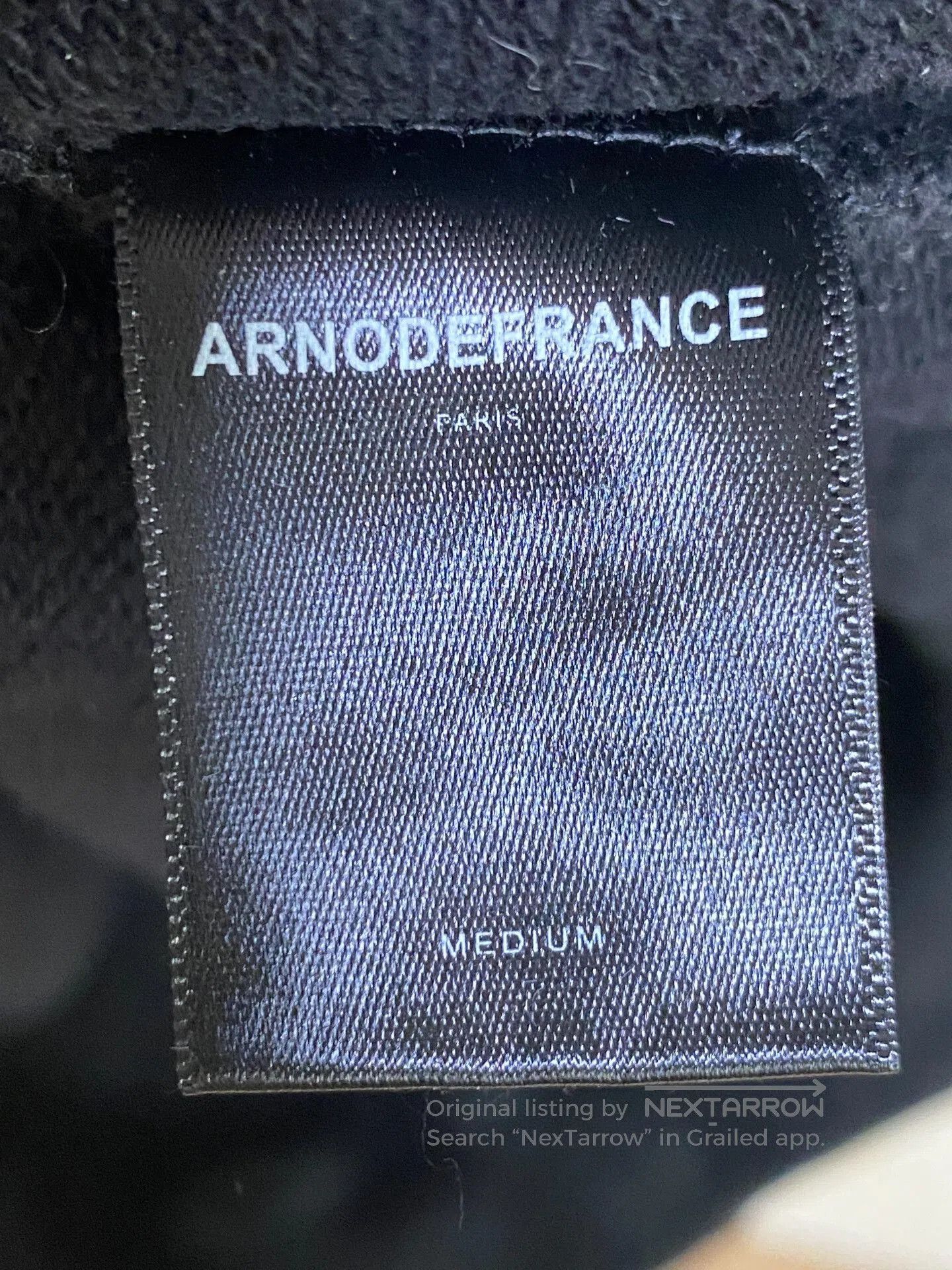 Arno De France Arnodefrance Graphic Oversized Hoodie. Size M / US 6-8 / IT 42-44 - 8 Thumbnail