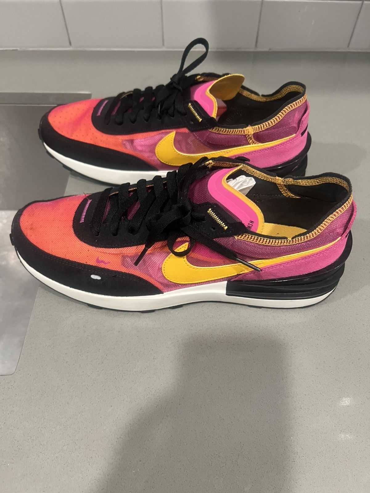 Nike Nike Men's Waffle One 'Active Fuchsia Size US 11 / EU 44 - 3 Thumbnail