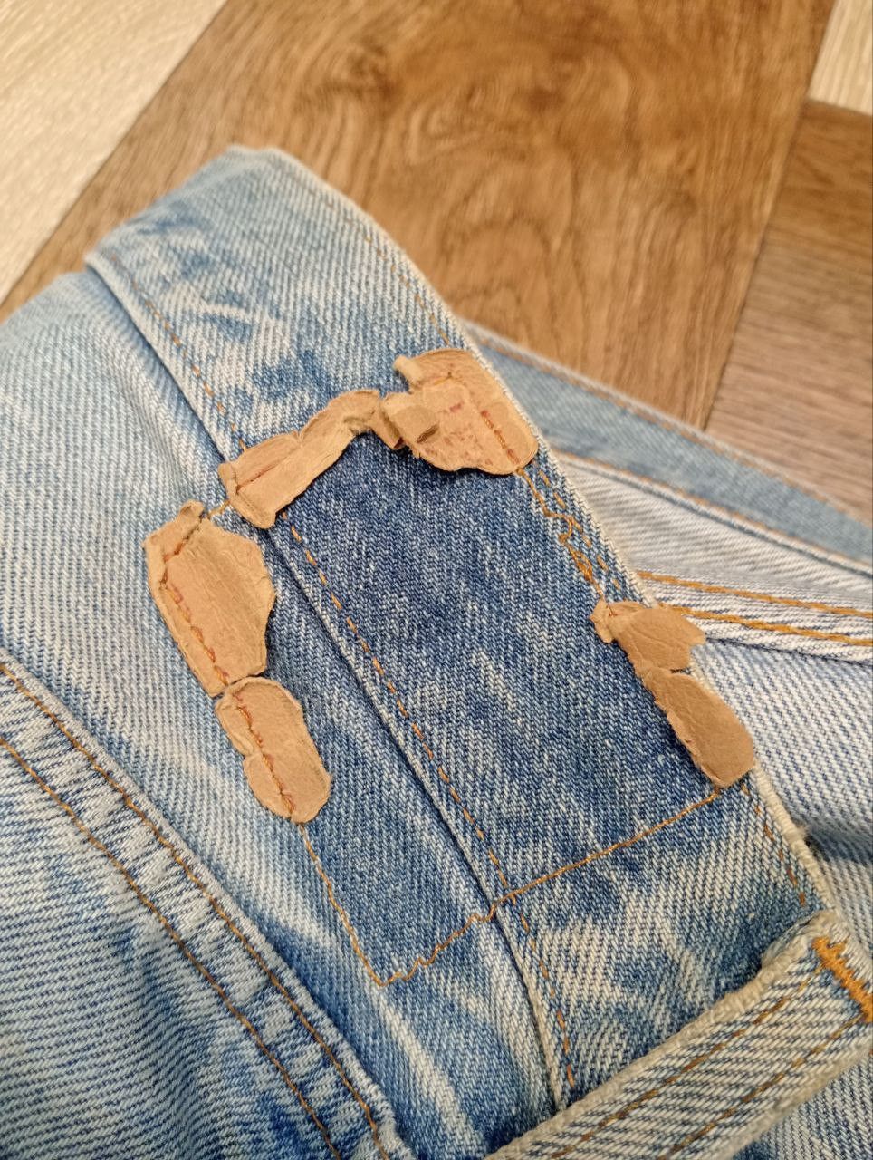 Levi's Vintage Clothing RARE LEVI'S VINTAGE 501 SELVEDGE CUSTOM BLUE DENIM JEANS Size US 34 / EU 50 - 13 Thumbnail