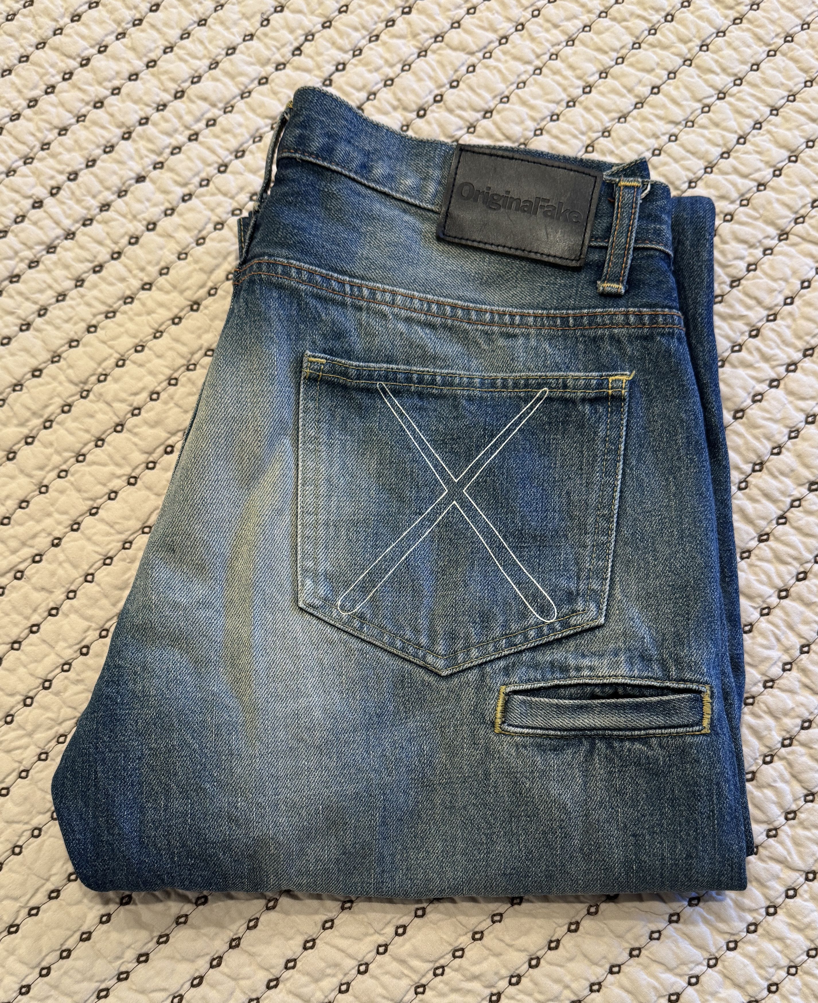 Kaws KAWS ORIGINAL FAKE SELVEDGE CARPENTER JEANS SIZE 3 Size US 32 / EU 48 - 13 Thumbnail