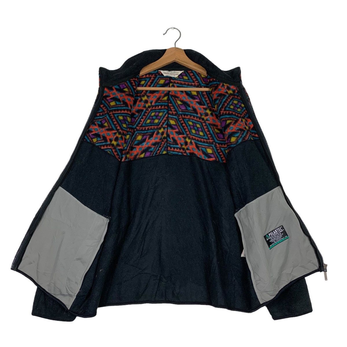 Japanese Brand TARAS BOULBA Polartec Motif Design Fleece Jacket #0433-C20 Size US L / EU 52-54 / 3 - 14 Thumbnail