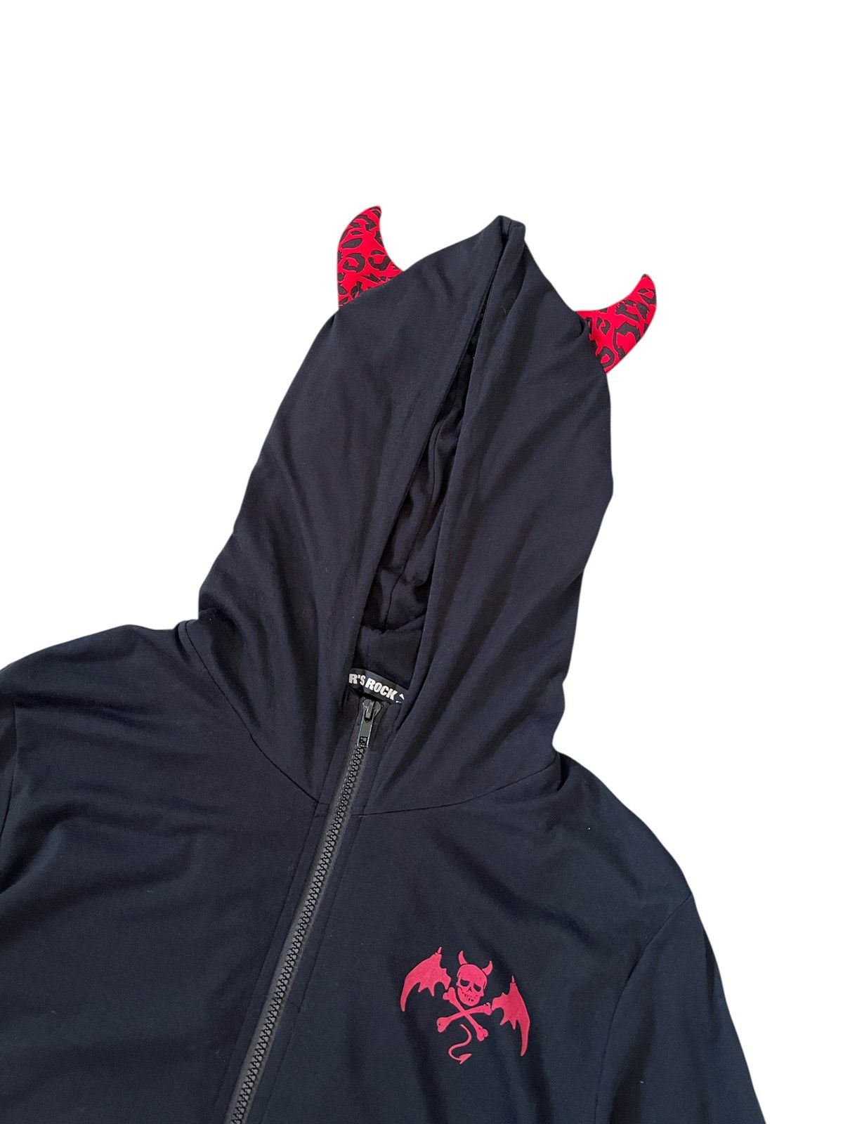 Japanese Brand × Seditionaries Lovers Rock 🇯🇵 Devil Horns Zipper Hoodie Size US M / EU 48-50 / 2 - 3 Thumbnail