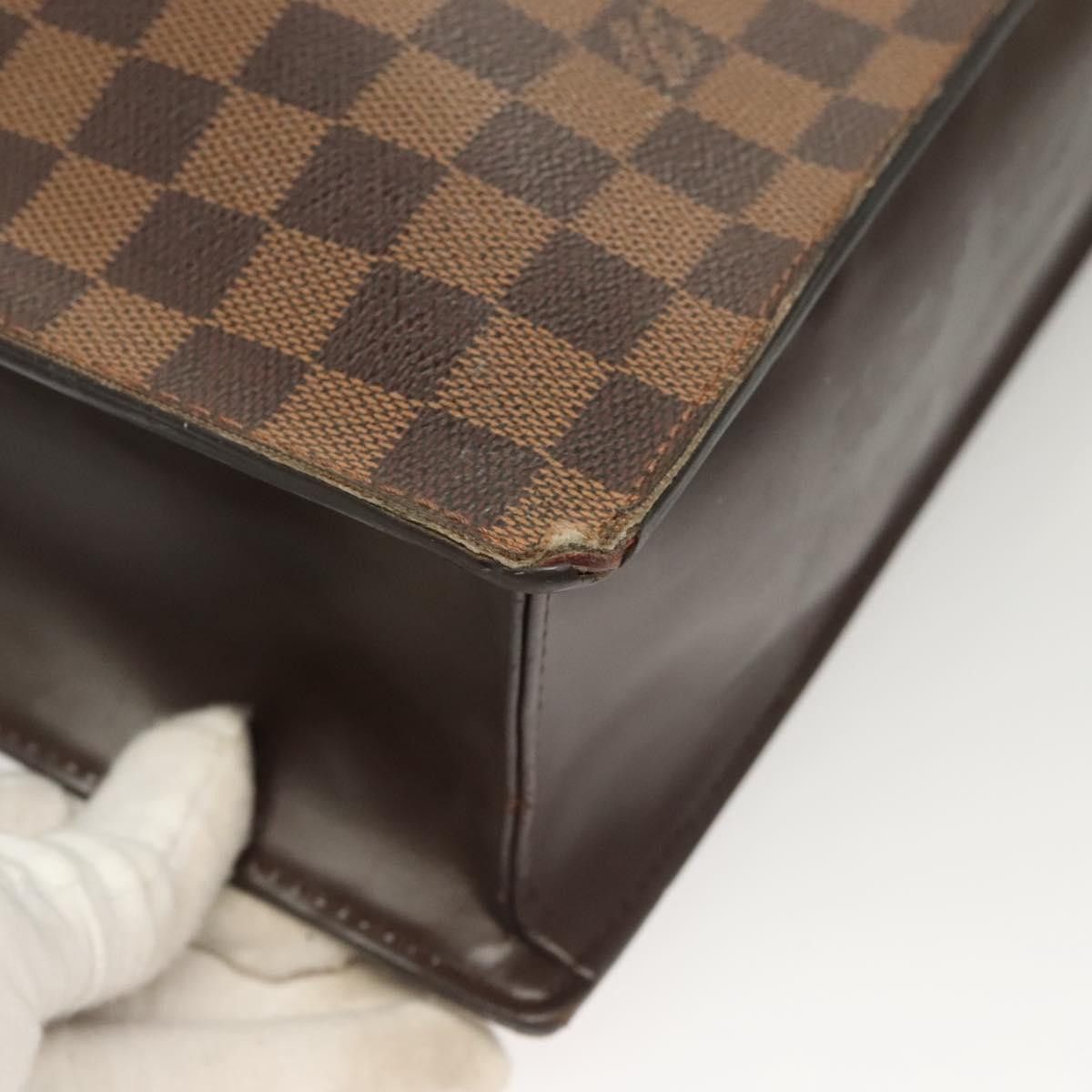 Louis Vuitton LOUIS VUITTON Damier Ebene Venice GM Hand Bag N51146 Size ONE SIZE - 9 Thumbnail