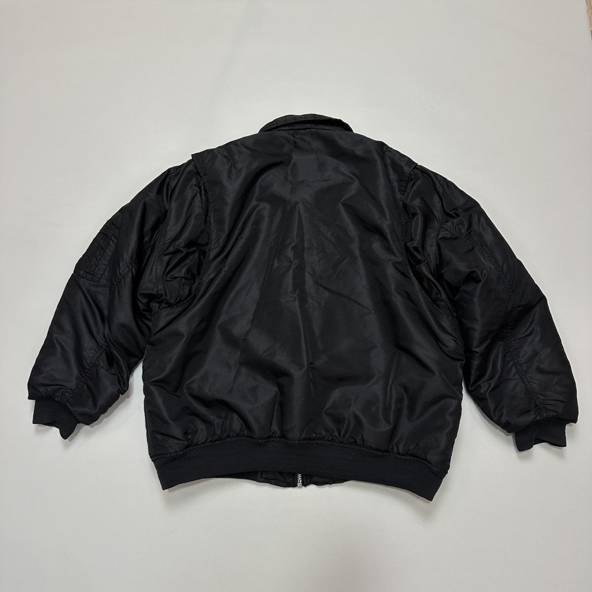 Schott Vintage Schott m-2 Flight Bomber Jacket Shiny Military 90s Size US L / EU 52-54 / 3 - 6 Thumbnail