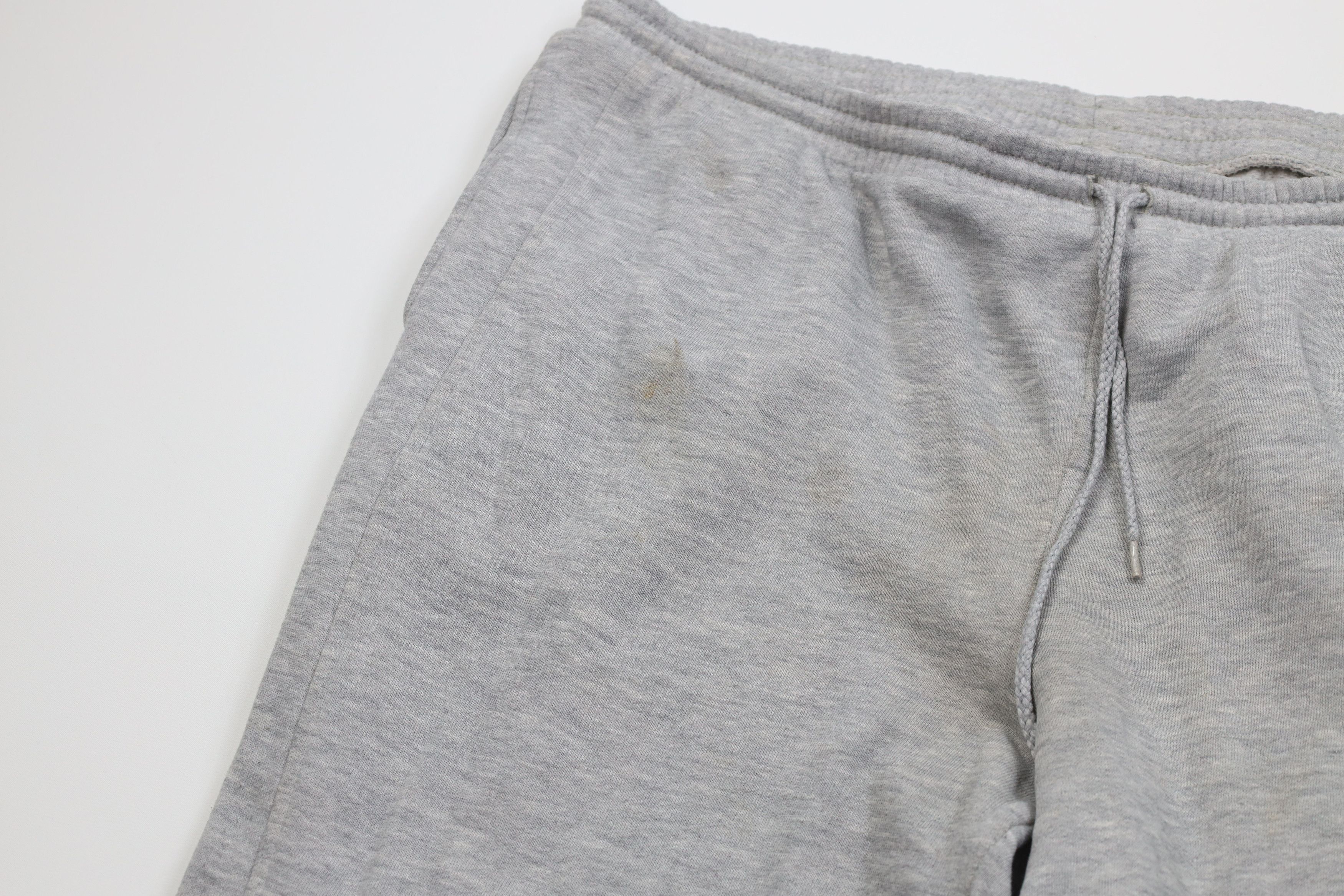 Vintage Vintage 80s 90s Streetwear Triblend Sweatpants Joggers Gray Size US 36 / EU 52 - 5 Thumbnail