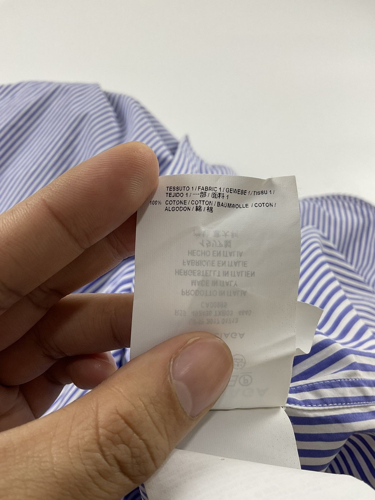 Balenciaga Balenciaga Oversized Striped Cotton-Poplin Dress Size XS / US 0-2 / IT 36-38 - 11 Thumbnail