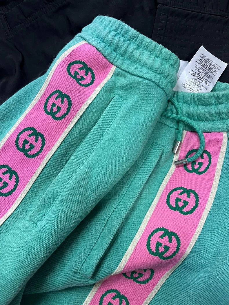 Gucci Gucci Size L Green drawstring shorts size L 2502-Nextarrow Size US 36 / EU 52 - 6 Thumbnail