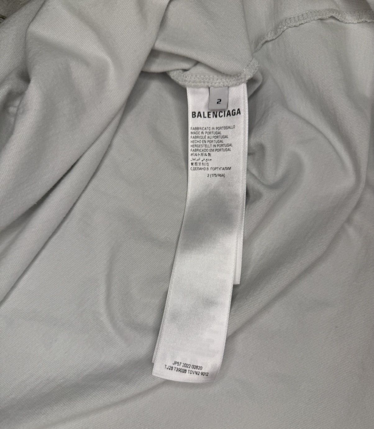 Balenciaga Balenciaga Skater Oversized T-Shirt Size US M / EU 48-50 / 2 - 5 Thumbnail