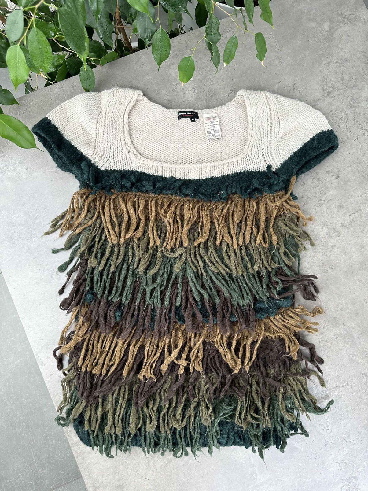 Miss Sixty Miss Sixty Knit Tank Top Size S / US 4 / IT 40 - 1 Thumbnail