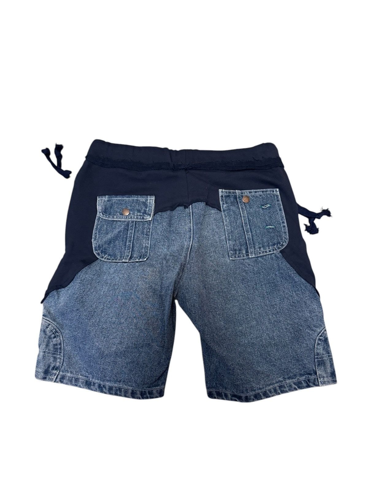 Other 🔥Brand New🔥Greg Lauren Inspired Split 50/50 Shorts Size US 30 / EU 46 - 2 Thumbnail