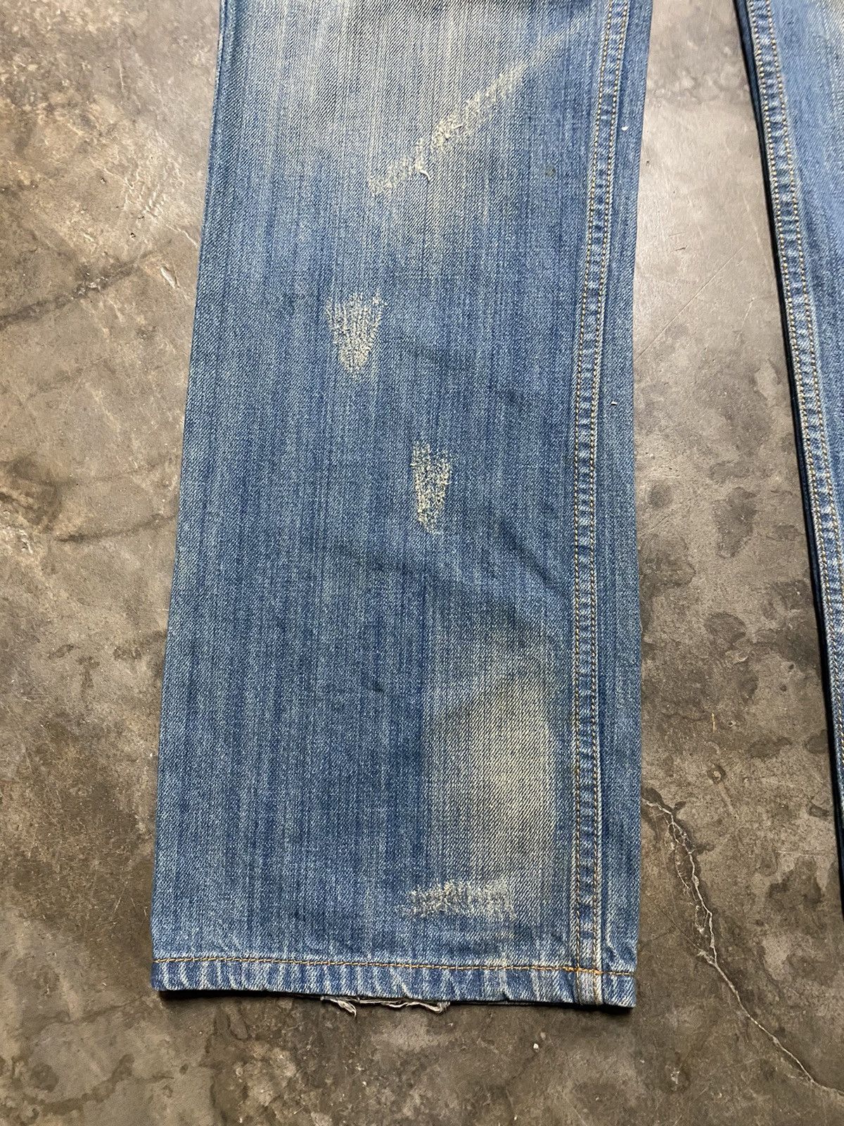 Dolce & Gabbana × Hysteric Glamour × If Six Was Nine Dolce & Gabbana Made in Italy Trash Distressed Denim @act233 Size US 33 - 9 Thumbnail