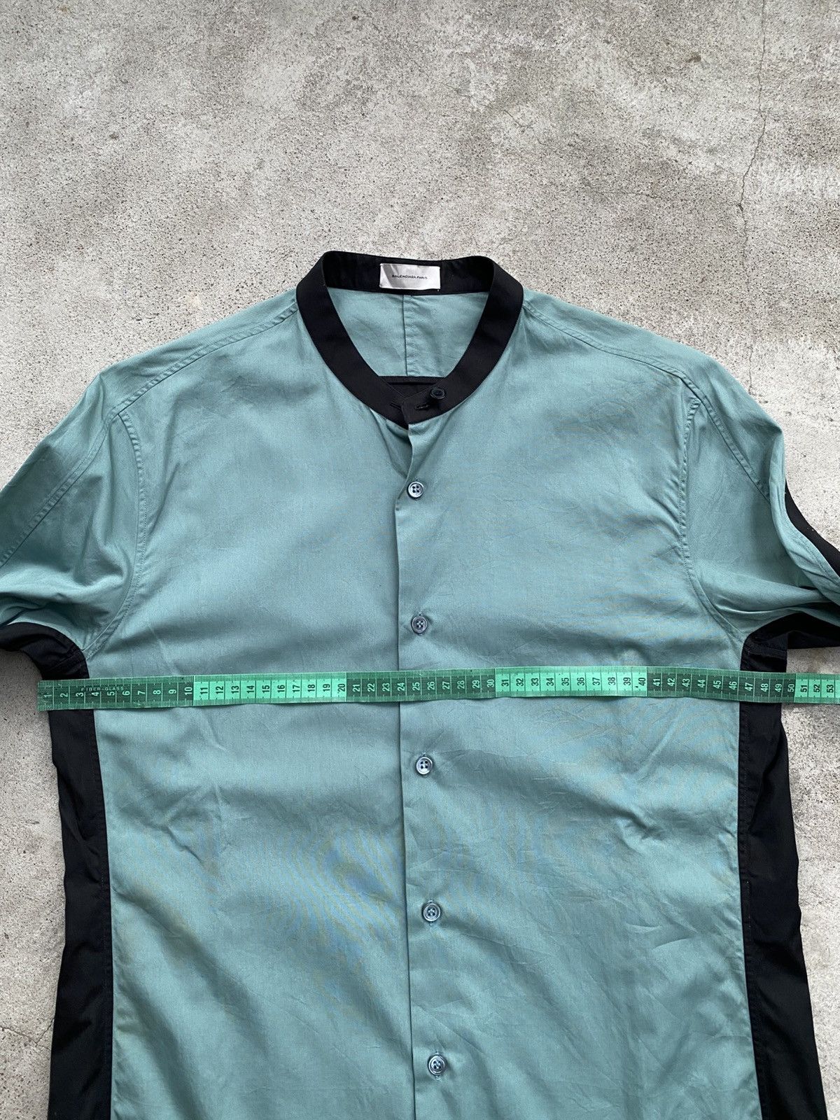 Balenciaga BALENCIAGA PARIS COLORBLOCK BUTTON SHIRT Size US M / EU 48-50 / 2 - 10 Thumbnail
