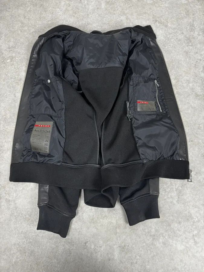 AW2009 Prada Hybrid Leather Premium Jacket