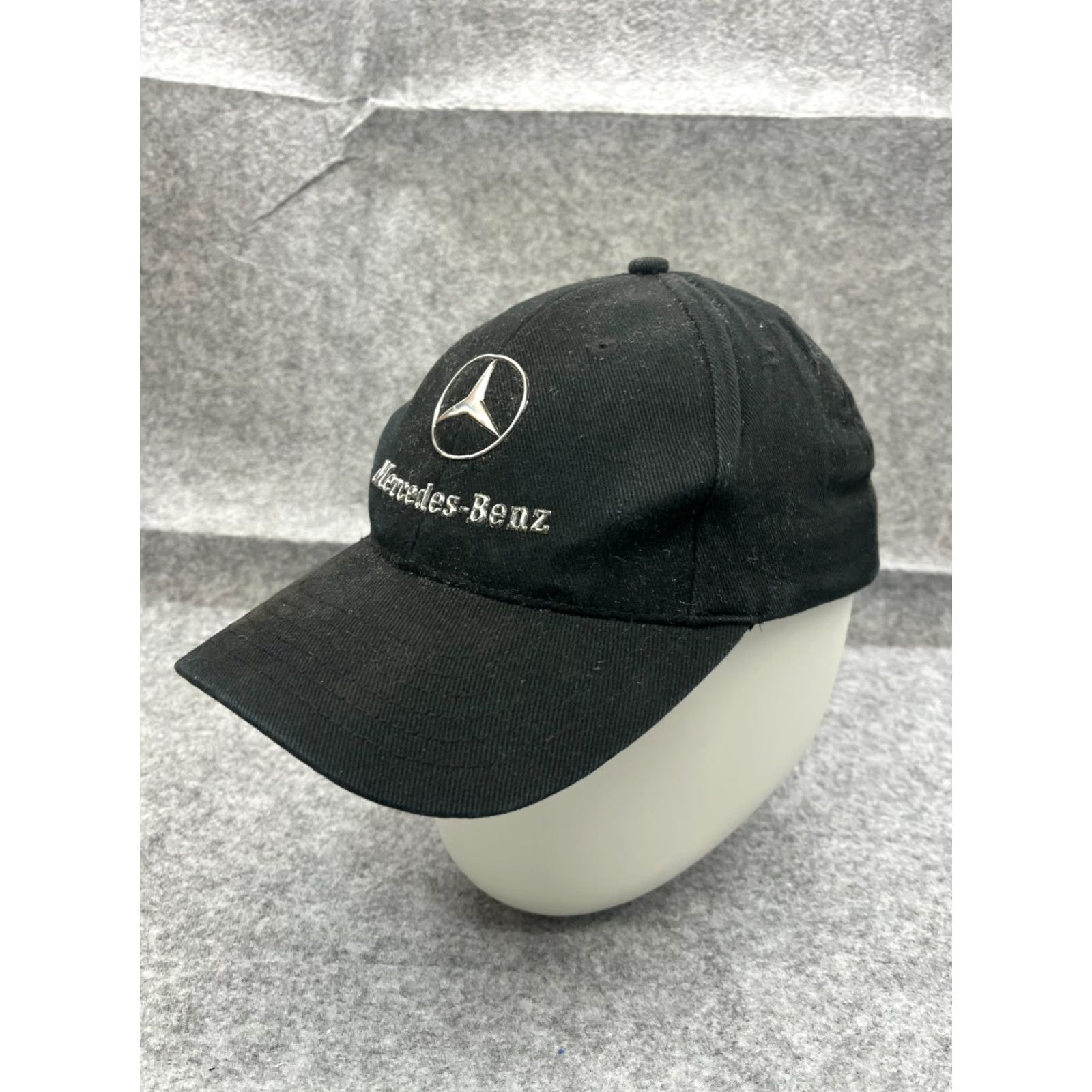 Mercedes-Benz Mercedes-Benz Hat Cap Strap Back Adult One Size Black 100% Cotton Luxury Cars Size ONE SIZE - 4 Thumbnail