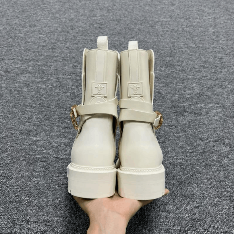 Dior Dior Calfskin Leather Ankle Boots Size US 6.5 / IT 36.5 - 3 Thumbnail