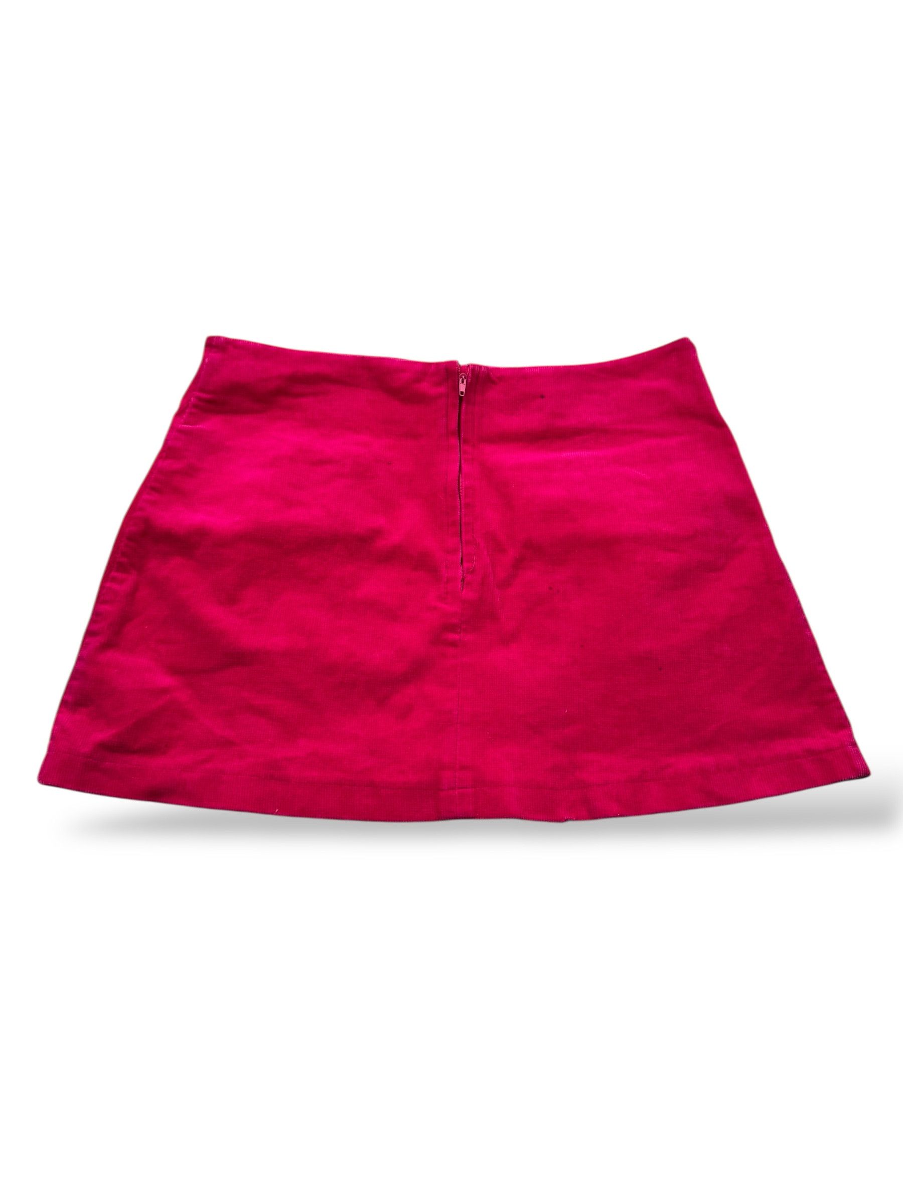 Vintage Vintage Mini Skirt With Straps W261(V9) Size 26" / US 2 / IT 38 - 3 Thumbnail