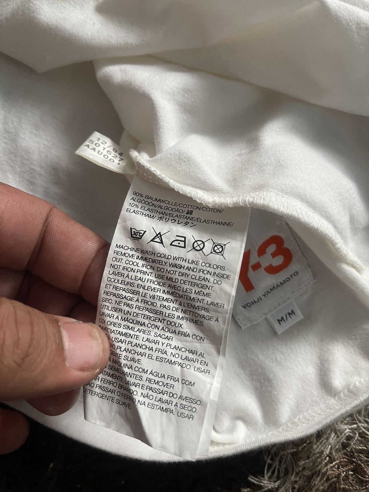 Yohji Yamamoto VINTAGE ADIDAS YOHJI YAMAMOTO Y3 LOGO VERY RARE Size US M / EU 48-50 / 2 - 5 Thumbnail