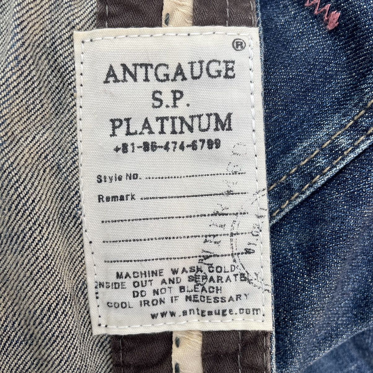 Beauty Beast × Hysteric Glamour × Japanese Brand 🇯🇵 ANTGAUGE SP PLATINUM SKINNY DENIM PANTS Size 28" / US 6 / IT 42 - 10 Thumbnail
