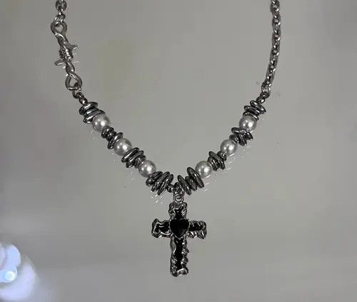Japanese Brand Retro punk necklace Size ONE SIZE - 2 Thumbnail