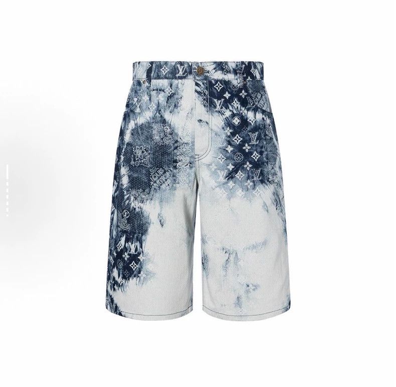 Louis Vuitton Louis Vuitton Cashew denim shorts Size US 30 / EU 46 - 1 Thumbnail