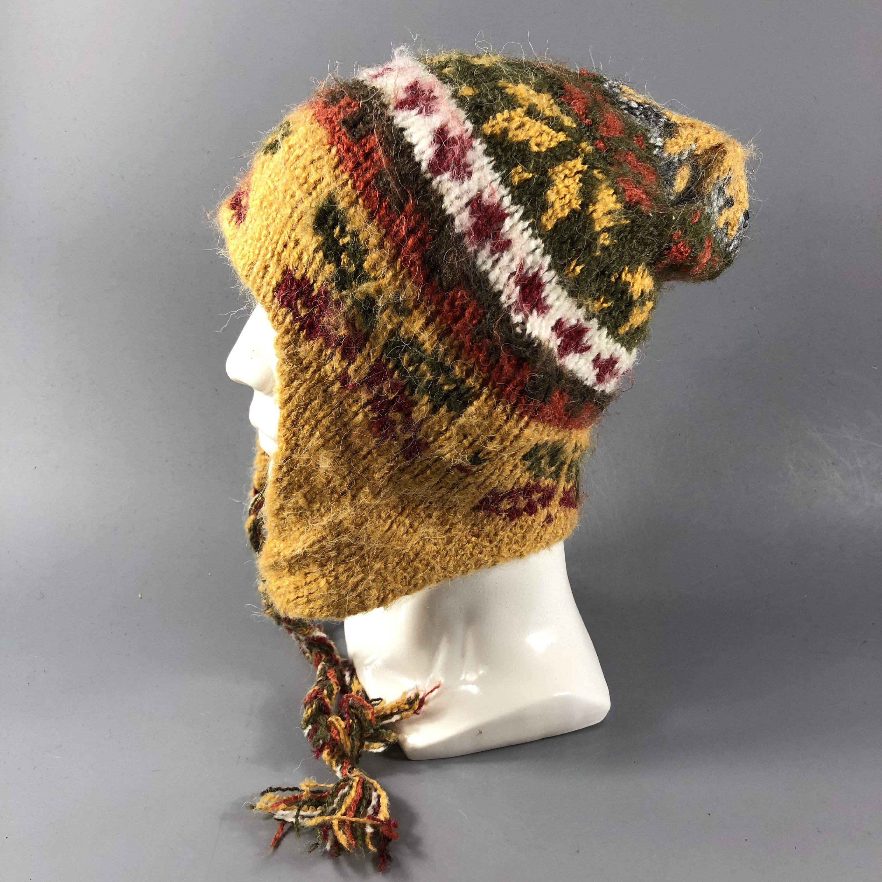 Vintage Ushanka Navajo Earflap Beanie Snowcap Snow Hat B778 Size ONE SIZE - 1 Thumbnail