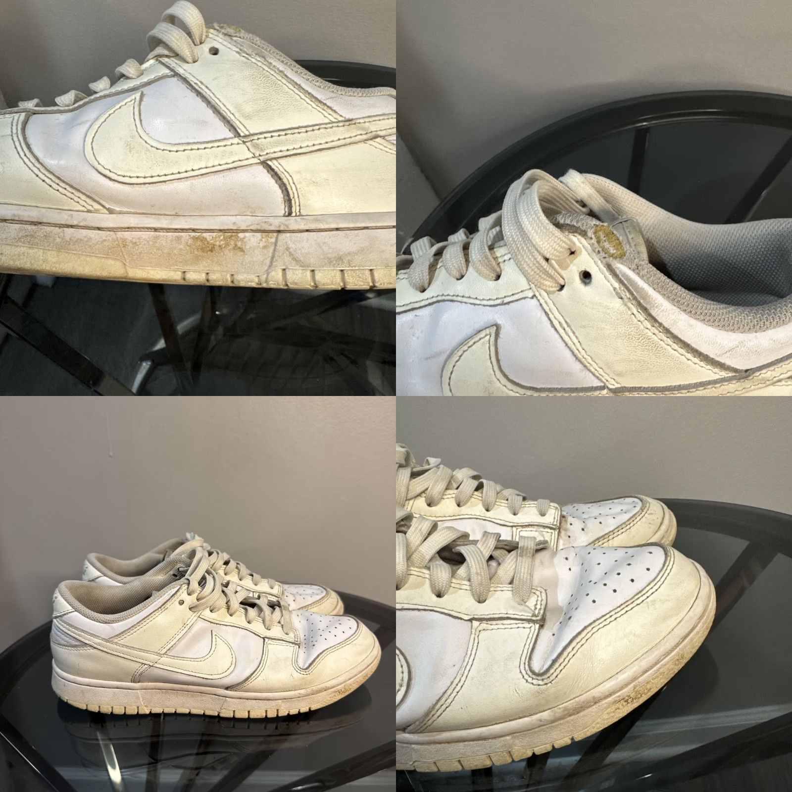 Nike DD1503-121 Nike Dunk Low Retro Coconut Milk Cream Sail Ivory Beige W Size 10.5 Women Sneaker Low Top Athletic Beige Nike Dunk Low Womens 10.5 Size US 11 / IT 41 - 9 Thumbnail