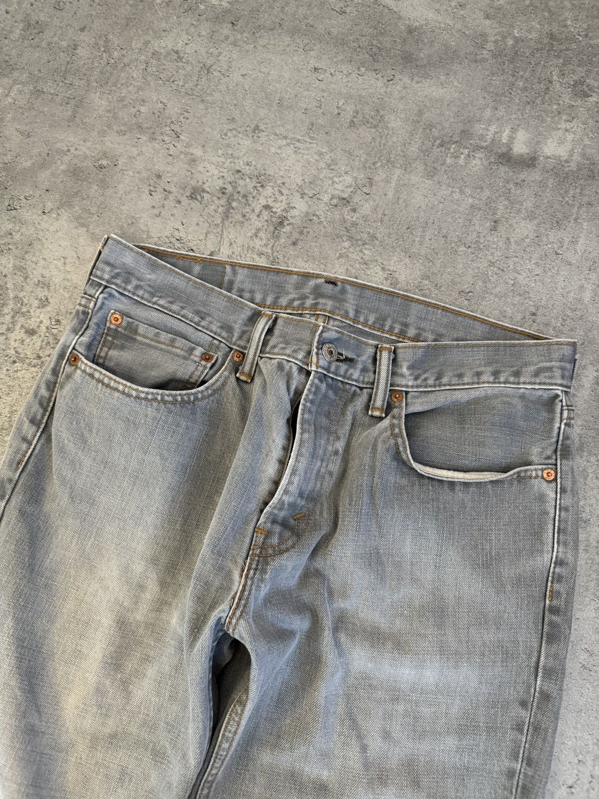 Levi's × Vintage Levi’s 511 baggy jeans denim grey vintage rap skate logo y2k Size US 34 / EU 50 - 6 Thumbnail