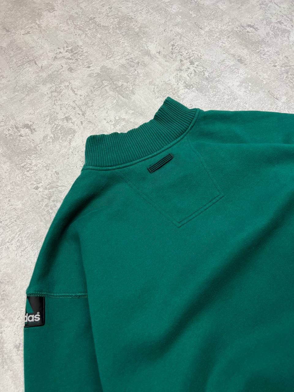 Adidas Vintage Adidas Equipment 1/4 Zip Sweatshirt Center Logo Size US L / EU 52-54 / 3 - 12 Thumbnail